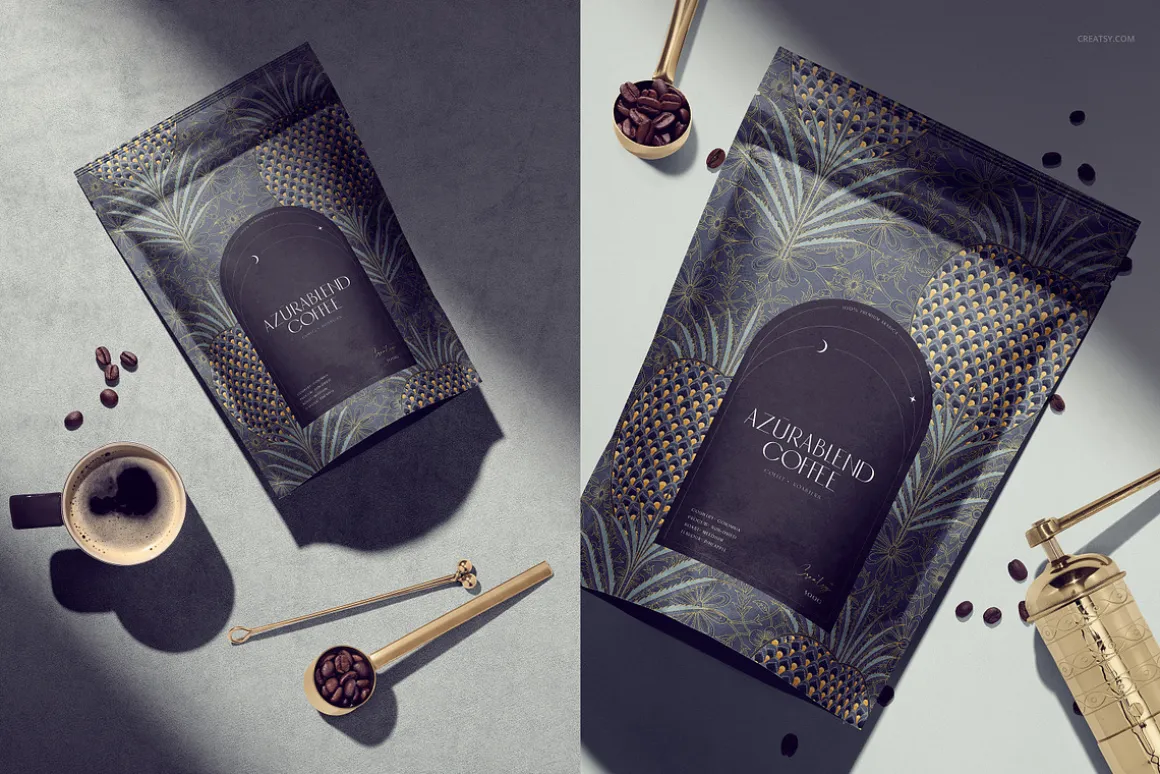 Azura Coffee Branding Mockup Set