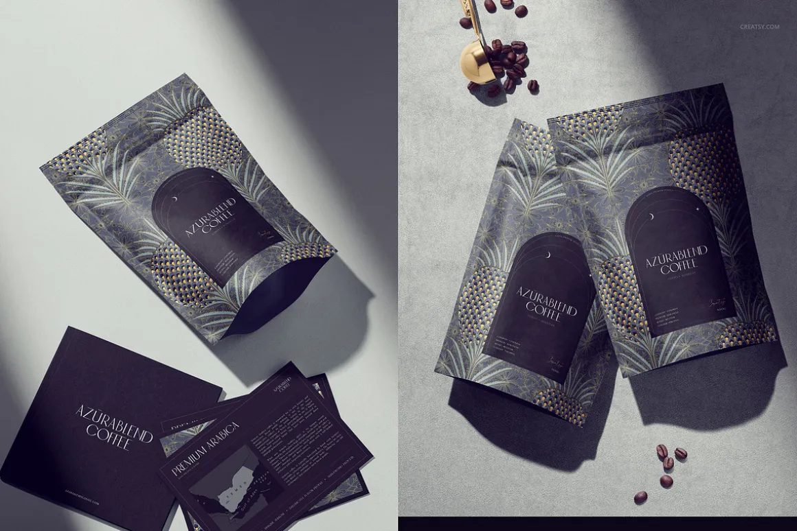 Azura Coffee Branding Mockup Set