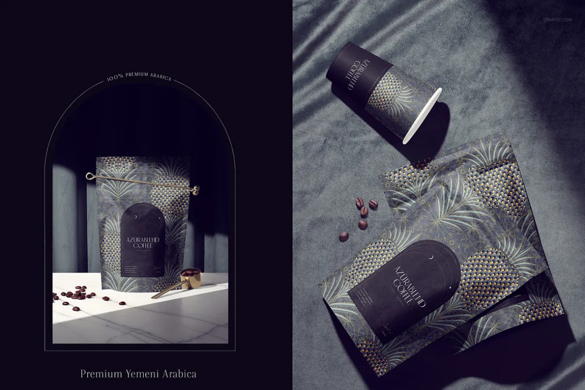 Azura Coffee Branding Mockup Set