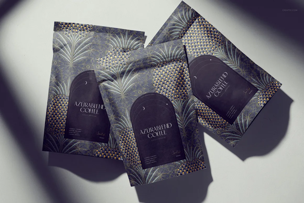 Azura Coffee Branding Mockup Set