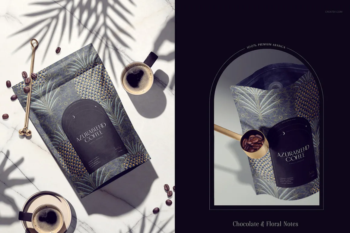 Azura Coffee Branding Mockup Set