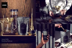Azura Coffee Branding Mockup Set