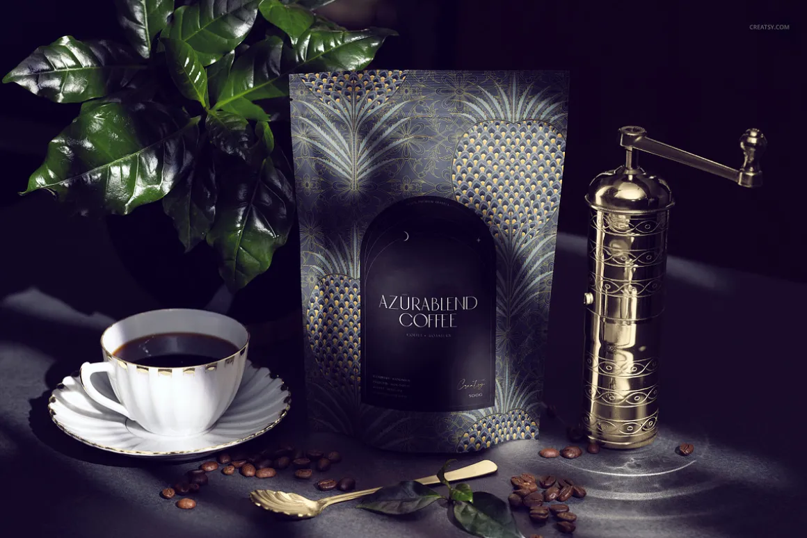 Azura Coffee Branding Mockup Set