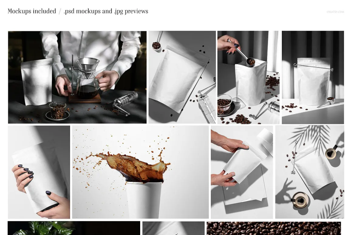 Azura Coffee Branding Mockup Set