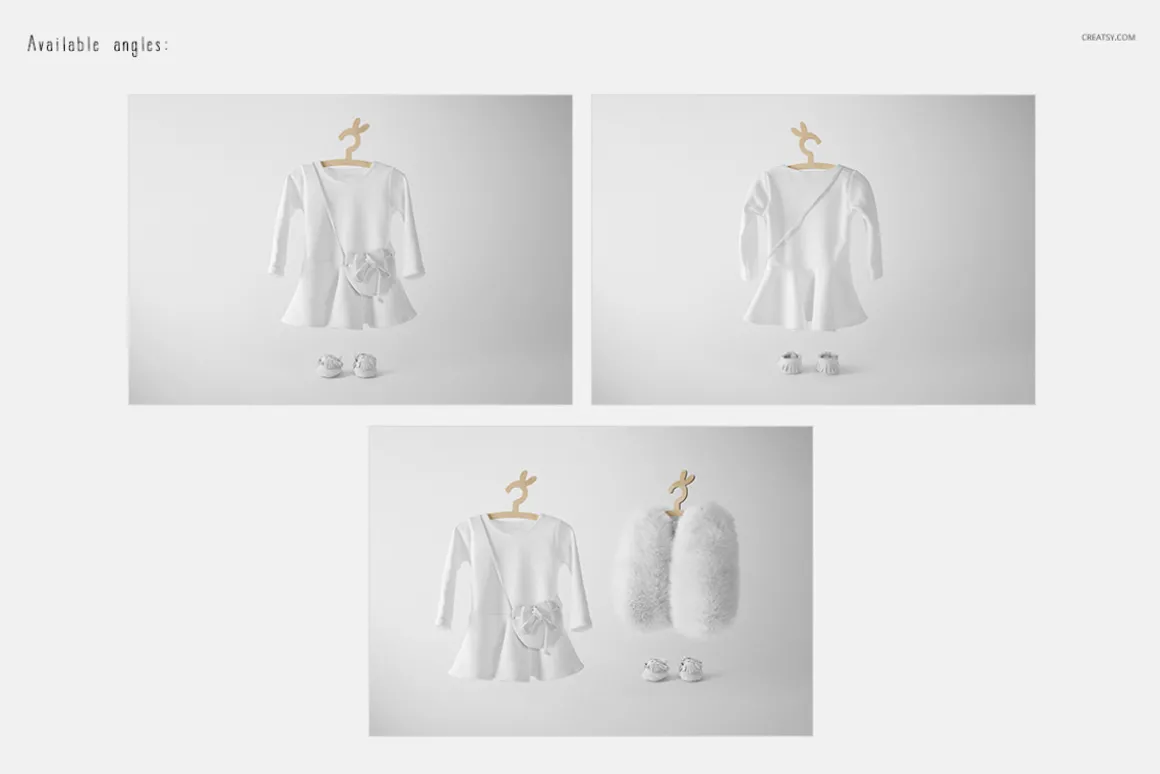 Baby Dress Mockup Set 10