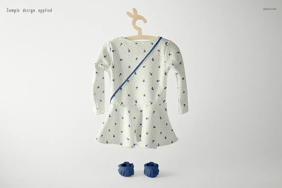 Baby Dress Mockup Set 10