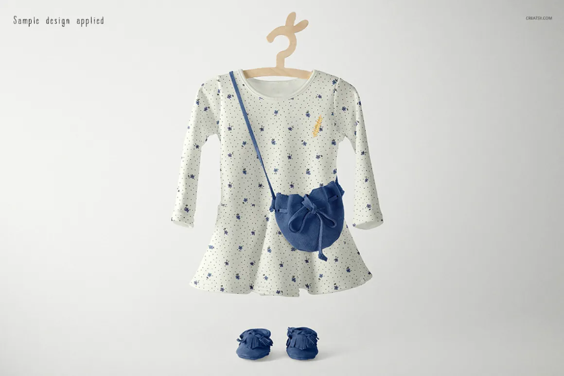 Baby Dress Mockup Set 10