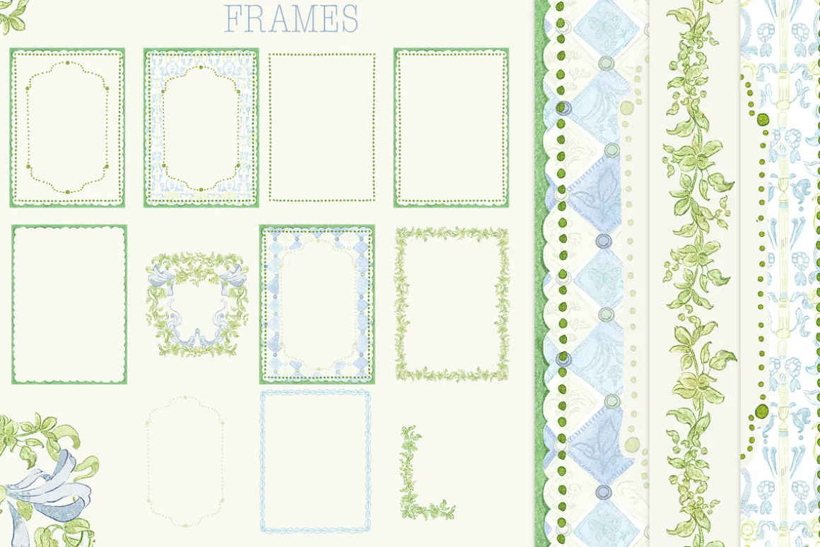 Bacchus Bloom - frames, crest