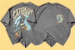 Back and Front T-Shirt mockup psd