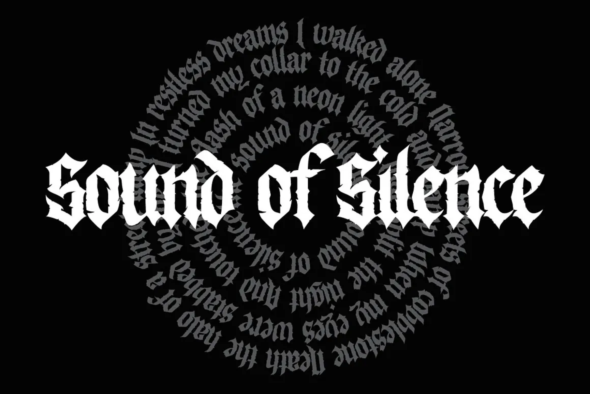 Backbone - Blackletter