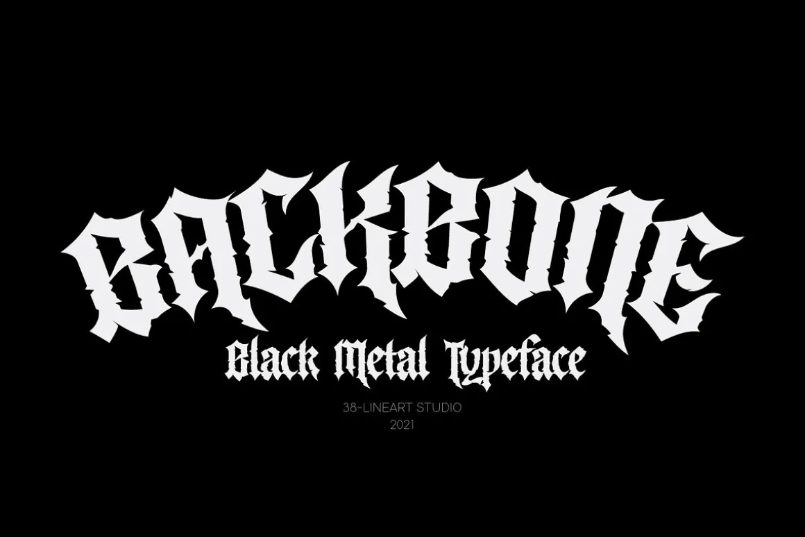 Backbone - Blackletter