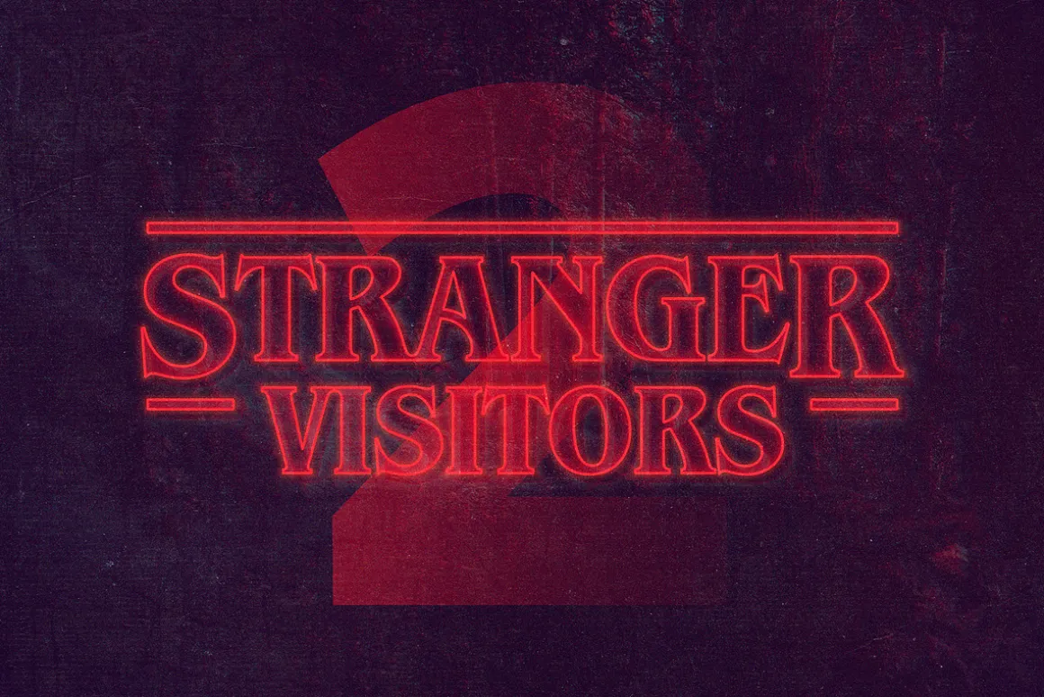 Back to the 80s Retro Text Effects