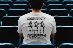Back View T-shirt Mockup