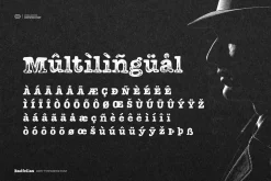 Badfellas - Dirty Typewriter Font