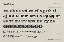 Badfellas - Dirty Typewriter Font