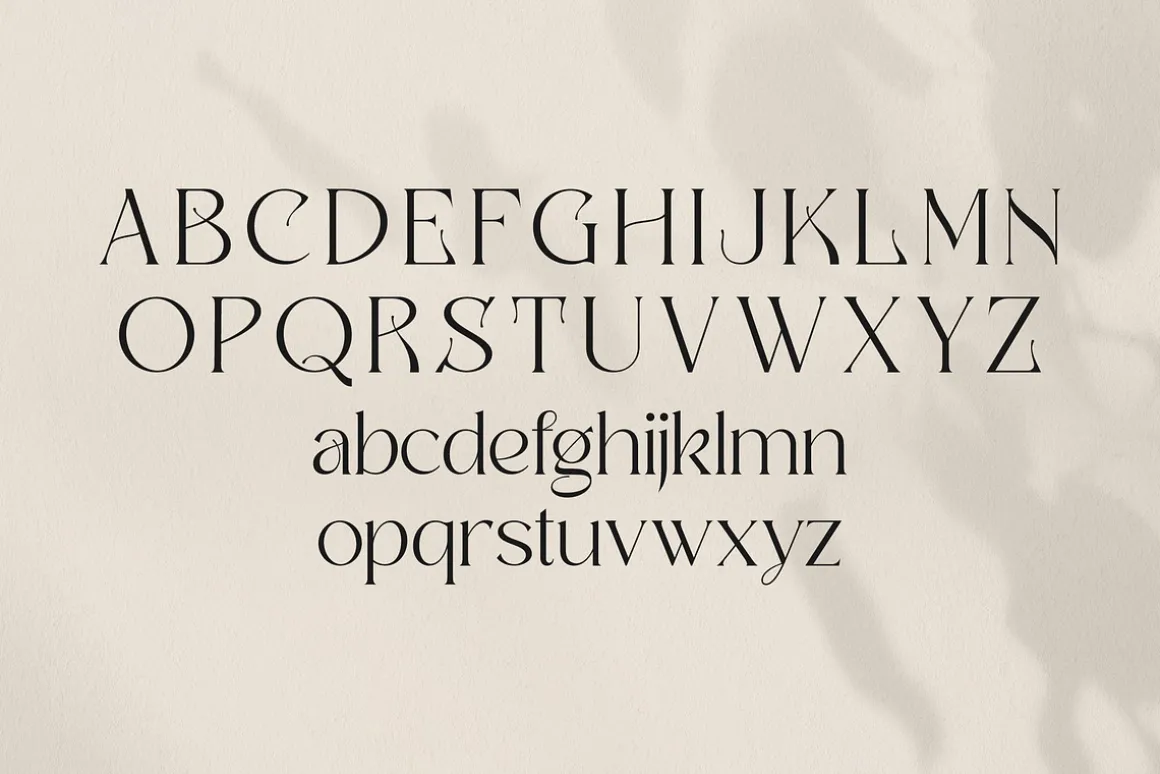 Badoga Modern Serif Font