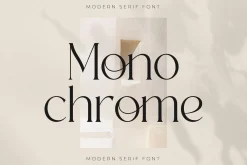Badoga Modern Serif Font