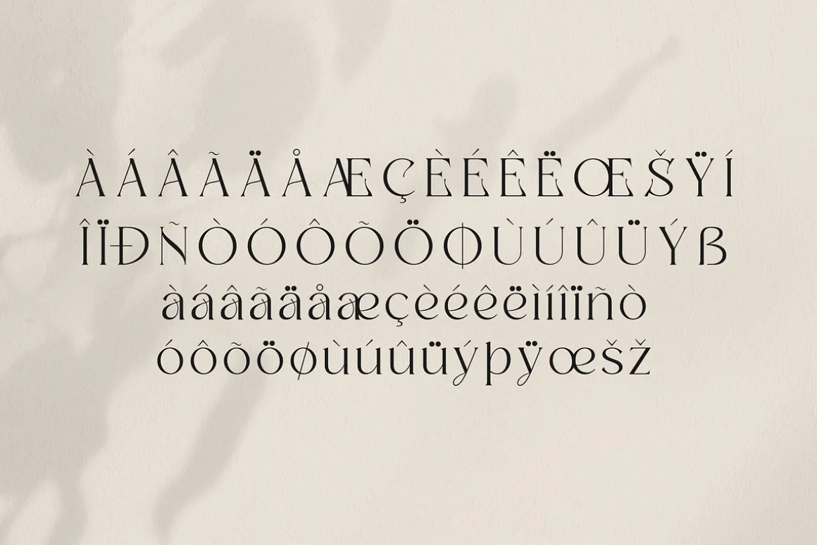 Badoga Modern Serif Font