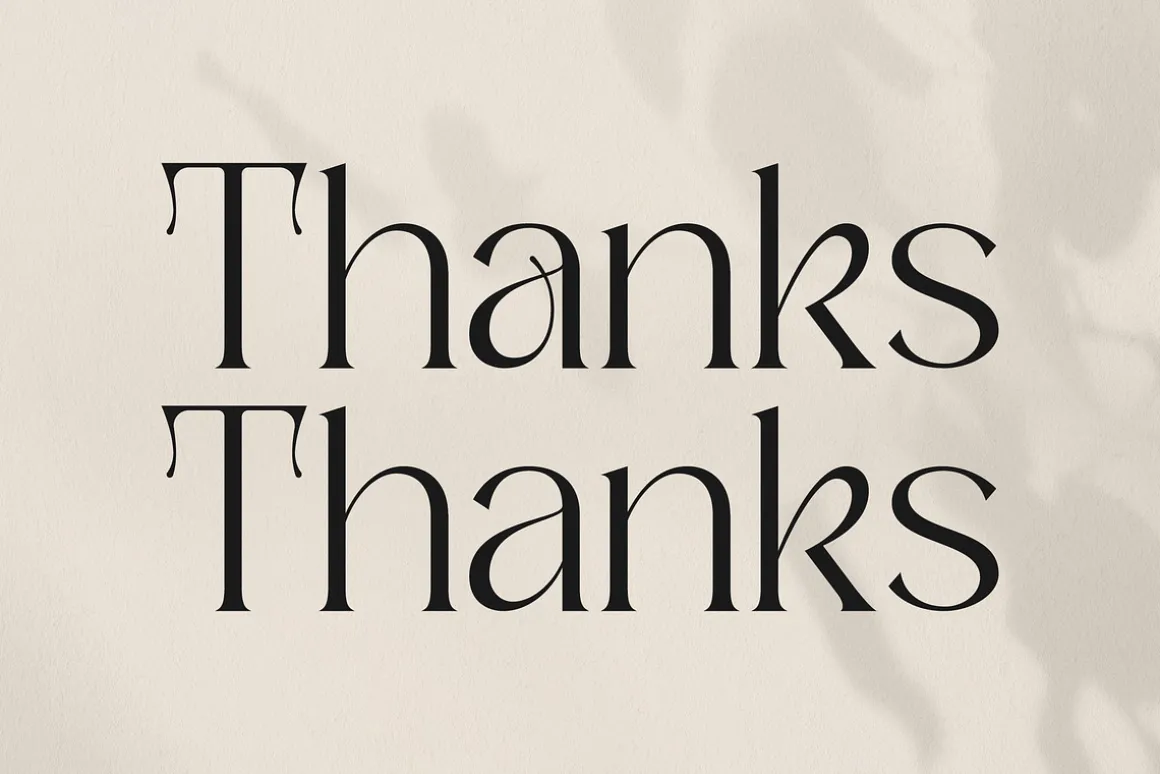 Badoga Modern Serif Font