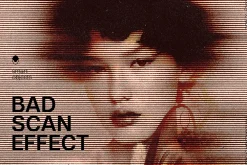 Bad Scanner Photo Effect