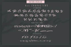 Bafora - SVG Font + Bonus