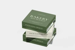 Bakery Box Mockup
