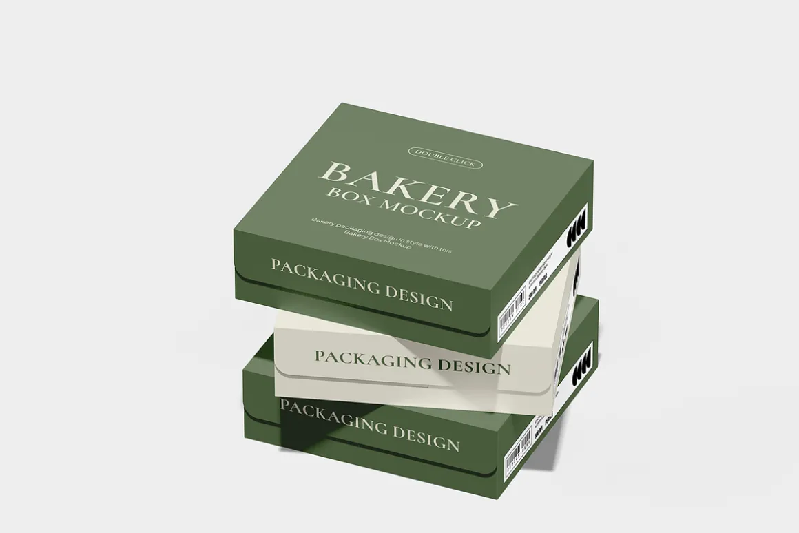 Bakery Box Mockup