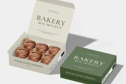 Bakery Box Mockup