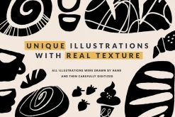 BAKERY SHAPES | HAND DRAWN CLIPART
