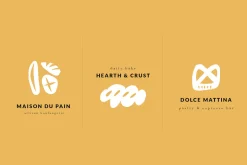 BAKERY SHAPES | HAND DRAWN CLIPART