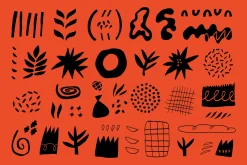 BAKERY SHAPES | HAND DRAWN CLIPART