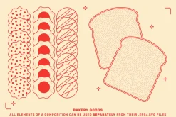 Bakery Vector Illustrations