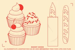 Bakery Vector Illustrations