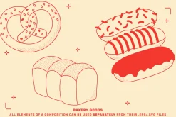 Bakery Vector Illustrations