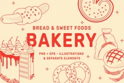 Bakery Vector Illustrations