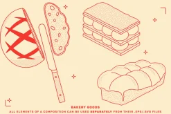 Bakery Vector Illustrations