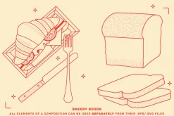 Bakery Vector Illustrations