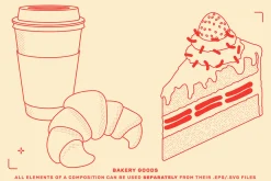 Bakery Vector Illustrations
