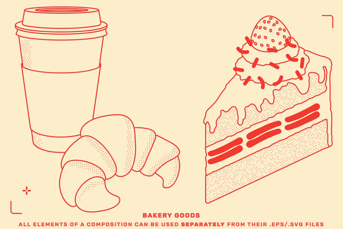 Bakery Vector Illustrations