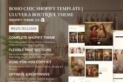 Bali Boho Tropical Shopify 2.0 Theme