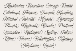 Baliglad – Stylish Calligraphy Font