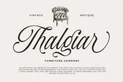 Baliglad – Stylish Calligraphy Font