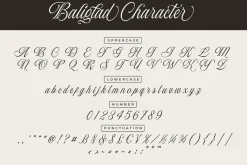 Baliglad – Stylish Calligraphy Font