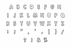 BALLON COSPLAY - PLAYFULL FONT