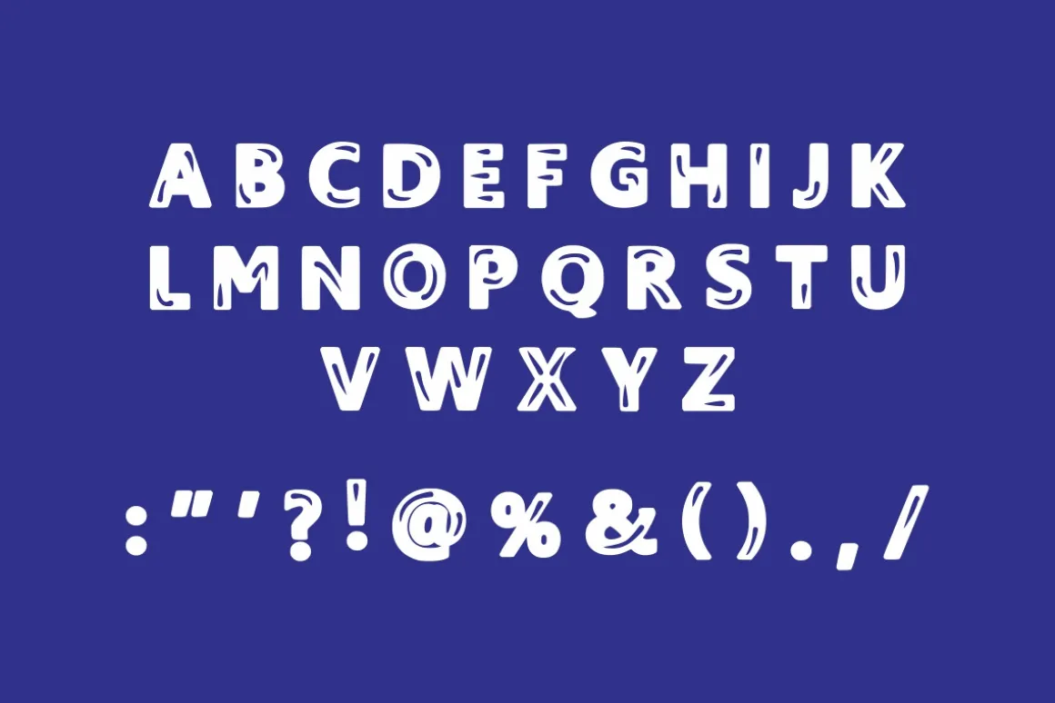 Ballon Victory - Fancy Display Font