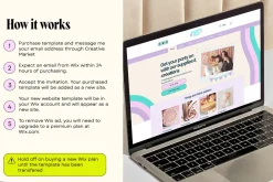 Balloon business website template