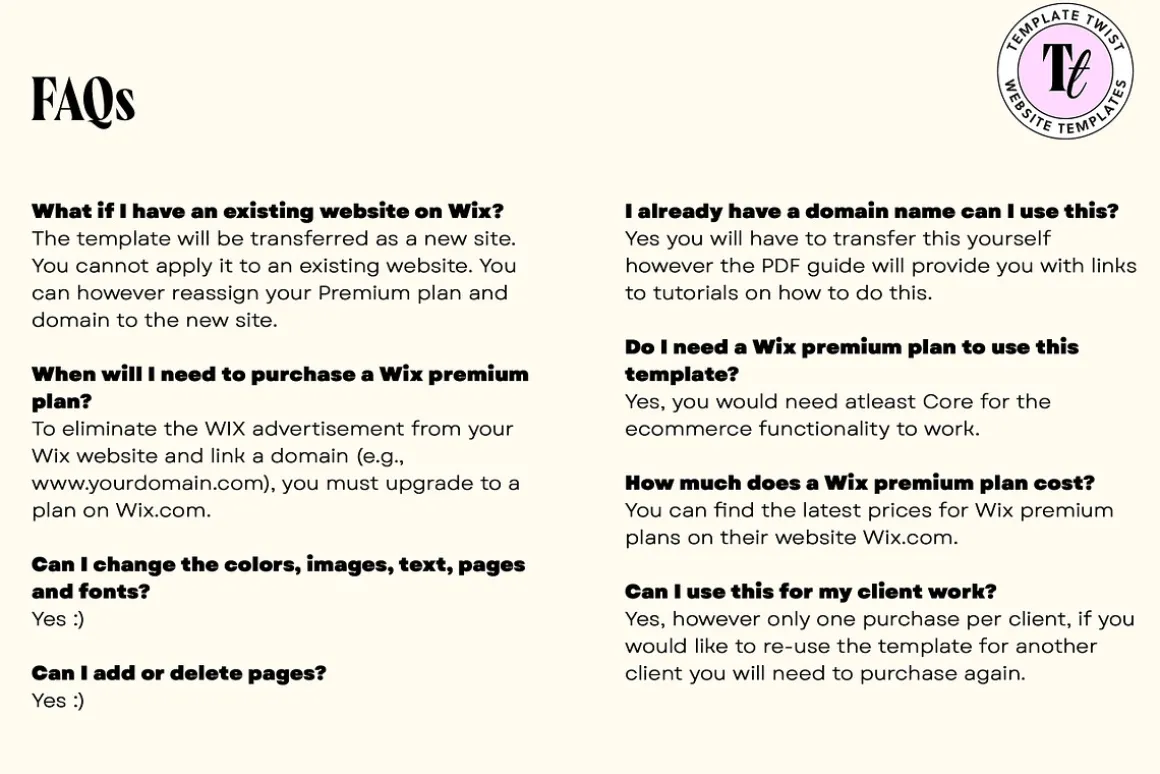 Balloon business website template