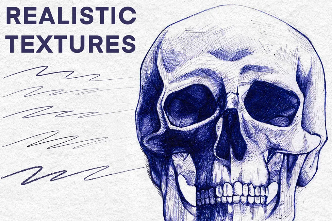 Ballpoint Brushes For Procreate