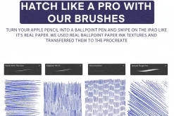 Ballpoint Brushes For Procreate