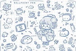 28 Ballpoint pen procreate brushes